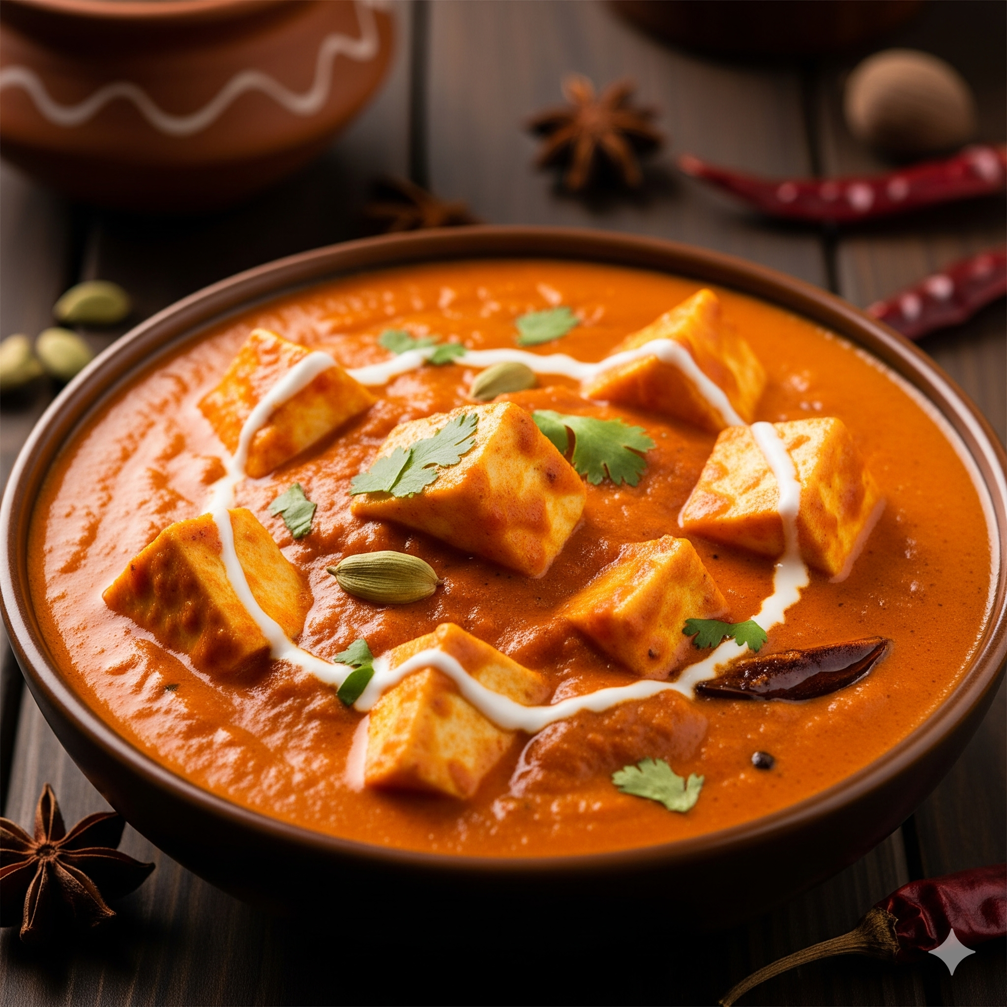 Paneer Butter Masala - Creamy Indian Curry Dish